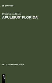 book Apuleius' Florida: A Commentary