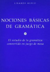 book Nociones de gramática. (El estudio de la gramática convertido en juego de mesa)