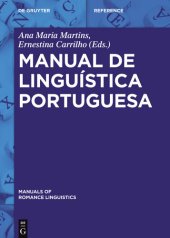 book Manual de linguística portuguesa