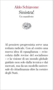 book Sinistra! Un manifesto