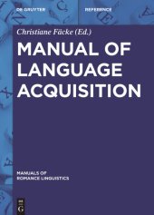 book Manual of Language Acquisition