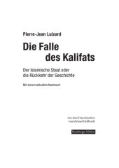 book Die Falle des Kalifats. Der Islamische Staat oder die Rückkehr der Geschichte