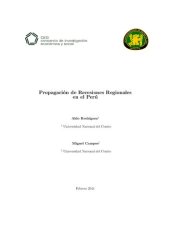 book Propagación de Recesiones Regionales en el Perú