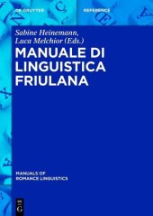 book Manuale di linguistica friulana