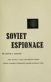 book Soviet Espionage