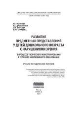 book Развитие предметных представлений у детей дошкольного возраста с нарушениями зрения в процессе творческого конструирования в условиях инклюзивного образования