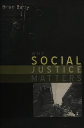 book Why Social Justice Matters