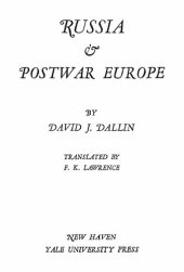 book Russia and Postwar Europe