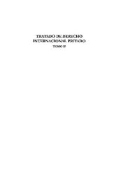 book Tratado de Derecho Internacional Privado 2º tomo