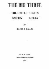 book Big Three: United States, Britain, Russia