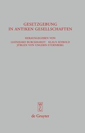 book Gesetzgebung in antiken Gesellschaften: Israel, Griechenland, Rom