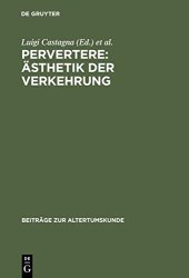 book Pervertere: Ästhetik der Verkehrung