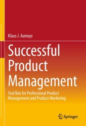 book Successful Product Management: Tool Box for Professional Product Management and Product Marketing