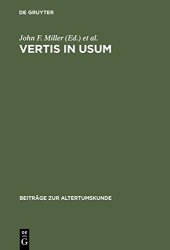 book Vertis in Usum: Studies in Honor of Edward Courtney