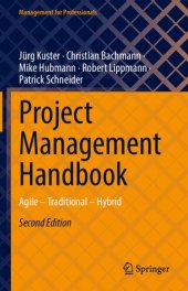 book Project Management Handbook: Agile – Traditional – Hybrid