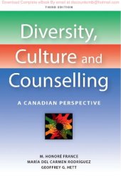 book Diversity, Culture and Counselling, A Canadian Perspective