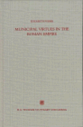 book Municipal Virtues in the Roman Empire: The Evidence of Italian Honorary Inscriptions