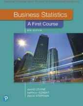 book Business Statistics A First Course