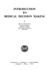 book Introduction to Medical Decision Making