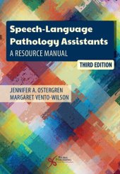 book Speech-Language Pathology Assistants: A Resource Manual