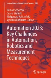 book Automation 2023: Key Challenges in Automation, Robotics and Measurement Techniques