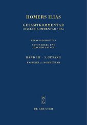 book Homers Ilias: Gesamtkommentar, Band III: Faszikel 2