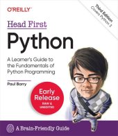 book Head First Python, 3rd Edition (Early Release)