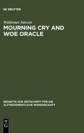 book Mourning Cry and Woe Oracle