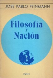 book Filosofía y Nación