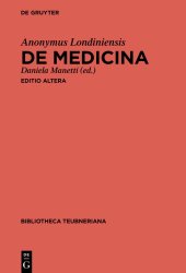 book De medicina: Editio altera