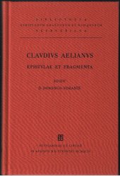 book Claudii Aeliani Epistulae et Fragmenta