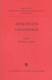 book Aeschyli Choephoroe