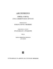 book Archimedis opera omnia cum commentariis Eutocii. V.1.