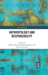 book Anthropology and Responsibility