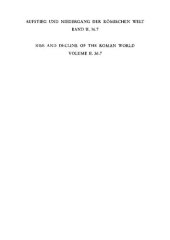 book Geschichte u. Kultur Roms im Spiegel d. neueren Forschung ;2. Principat. Bd.36. Philosophie, Wissenschaften, Technik