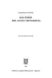 book Das Ethos des Alten Testaments