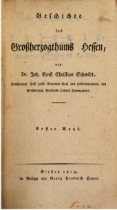 book Geschichte des Großherzogtums Hessen