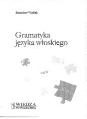 book Gramatyka języka włoskiego