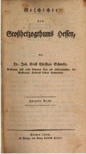 book Geschichte des Großherzogtums Hessen