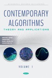 book Contemporary Algorithms: Theory and Applications. Volume I