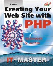 book Creating Your Web Site with PHP