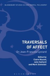 book Traversals of Affect: On Jean-François Lyotard