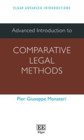 book Advanced Introduction to Comparative Legal Methods (Elgar Advanced Introductions series)