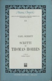 book Scritti su Thomas Hobbes