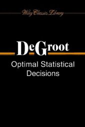 book Optimal statistical decisions