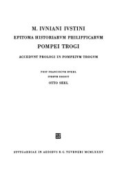 book M. Iuniani Iustini Epitoma Historiarum Philippicarum Pompei Trogi: Accedunt Prologi in Pompeium Trogum