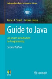 book Guide to Java: A Concise Introduction to Programming