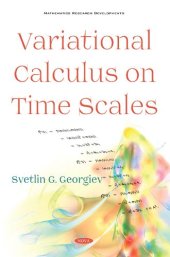 book Variational Calculus on Time Scales