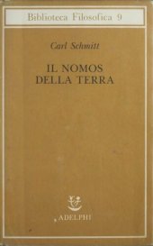 book Il nomos della terra nel diritto internazionale dello «Jus publicum europaeum»