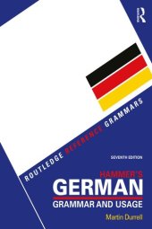 book Hammer's German Grammar and Usage, 7th Edition